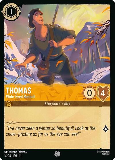 Thomas - Wide-Eyed Recruit #1 Winterspell