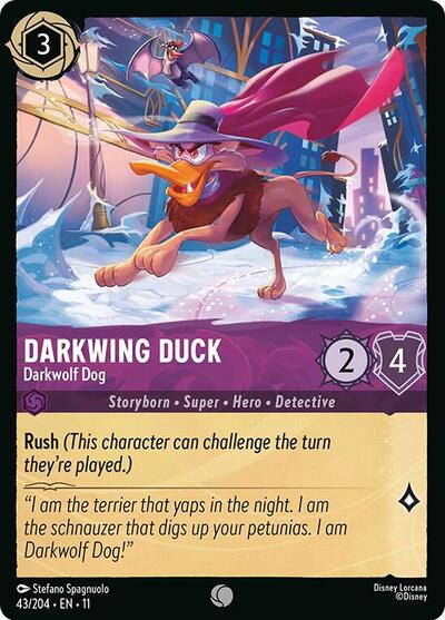 Darkwing Duck - Darkwolf Dog #43 Winterspell