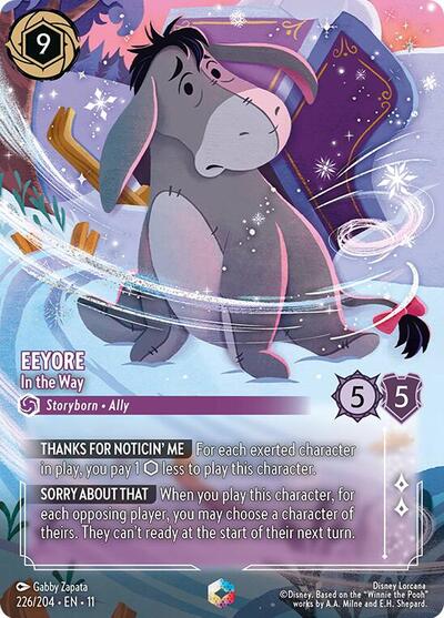 Eeyore - In the Way (Enchanted) #226 Winterspell