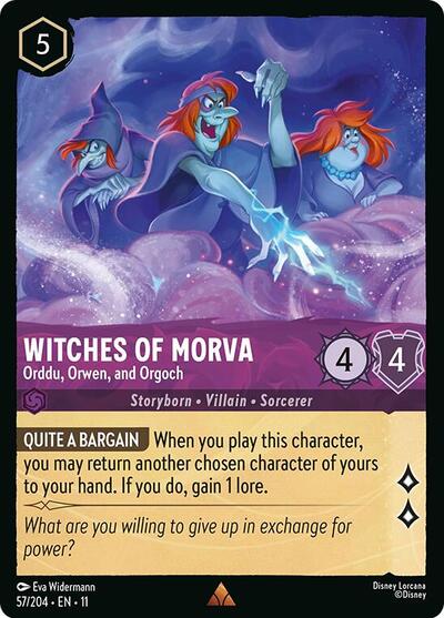 Witches of Morva - Orddu, Orwen, and Orgoch #57 Winterspell