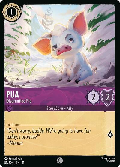 Pua - Disgruntled Pig #59 Winterspell