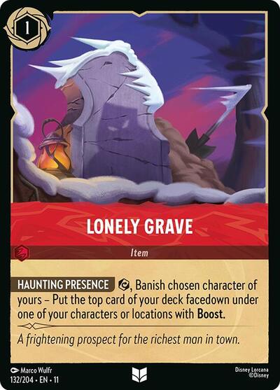 Lonely Grave #132 Winterspell