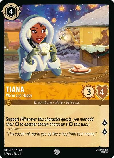 Tiana - Warm and Happy #5 Winterspell