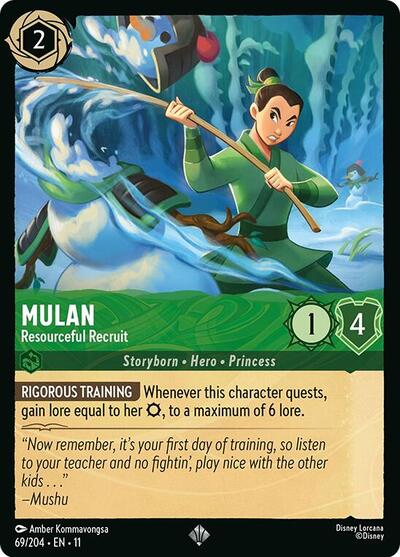 Mulan - Resourceful Recruit #69 Winterspell