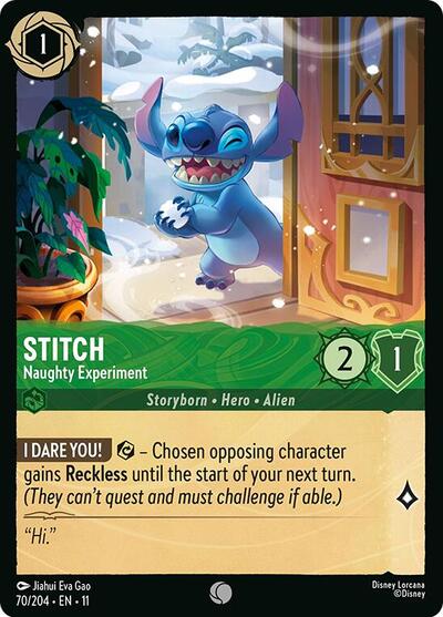 Stitch - Naughty Experiment #70 Winterspell