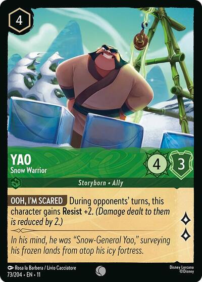 Yao - Snow Warrior #73 Winterspell