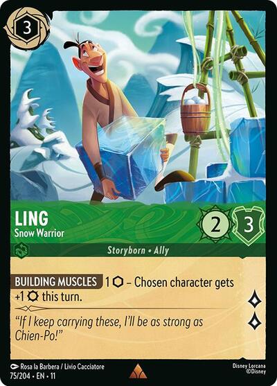 Ling - Snow Warrior #75 Winterspell