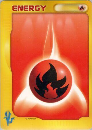 Fire Energy #promo Pokemon VS (Japanese)