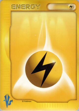 Lightning Energy #promo Pokemon VS (Japanese)