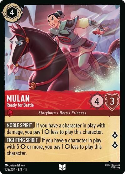 Mulan - Ready for Battle #108 Winterspell