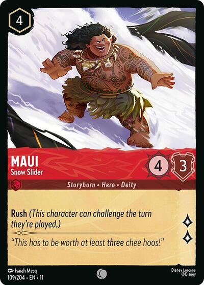 Maui - Snow Slider #109 Winterspell