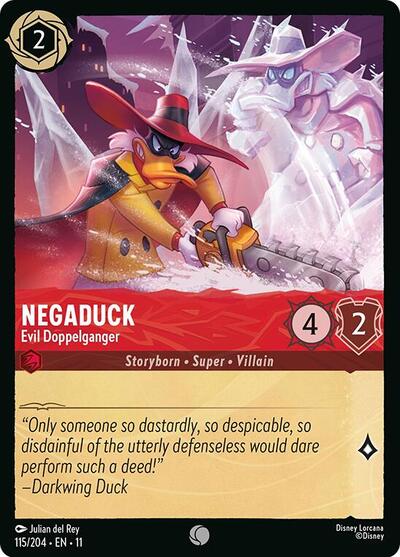 Negaduck - Evil Doppelganger #115 Winterspell