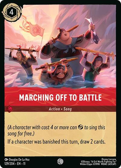 Marching Off to Battle #129 Winterspell
