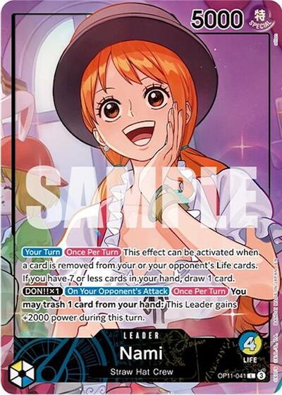 Nami (Whole Cake Island Arc) #OP11-041 One Piece Promotion Cards