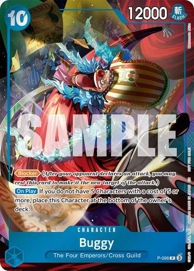 Buggy (Event Pack Vol. 8) #P-098 One Piece Promotion Cards