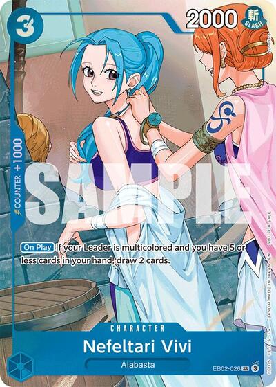 Nefeltari Vivi #EB02-026 Extra Booster: One Piece Heroines Edition