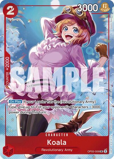 Koala #OP05-006 Extra Booster: One Piece Heroines Edition