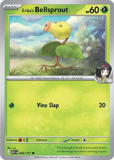 Erika's Bellsprout #4 Ascended Heroes