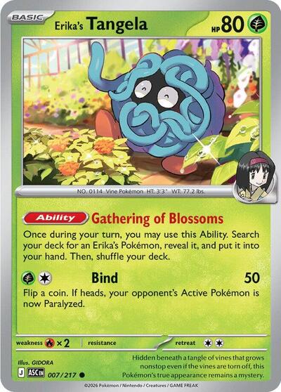 Erika's Tangela #7 Ascended Heroes