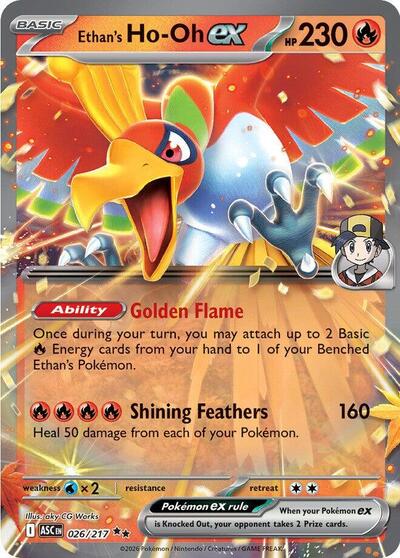 Ethan's Ho-Oh ex #26 Ascended Heroes