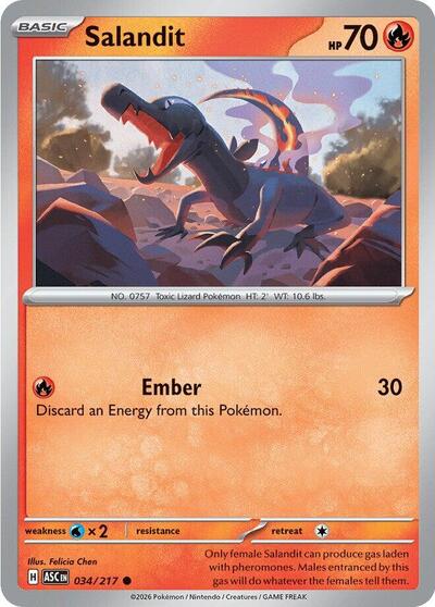 Salandit #34 Ascended Heroes