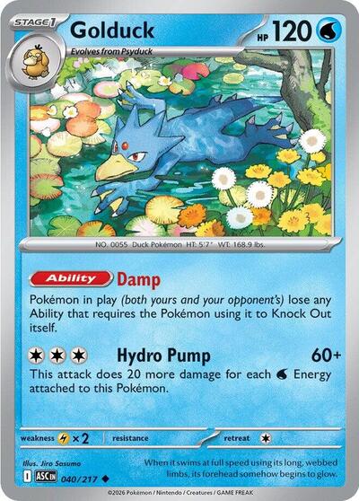 Golduck #40 Ascended Heroes
