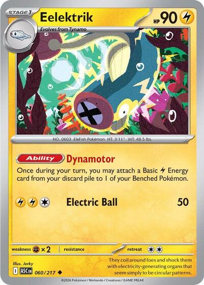 Eelektrik #60 Ascended Heroes