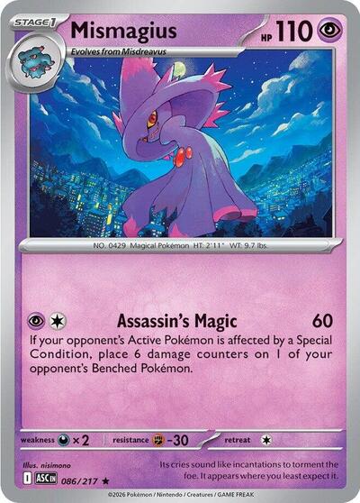 Mismagius #86 Ascended Heroes