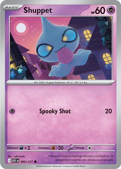 Shuppet #90 Ascended Heroes