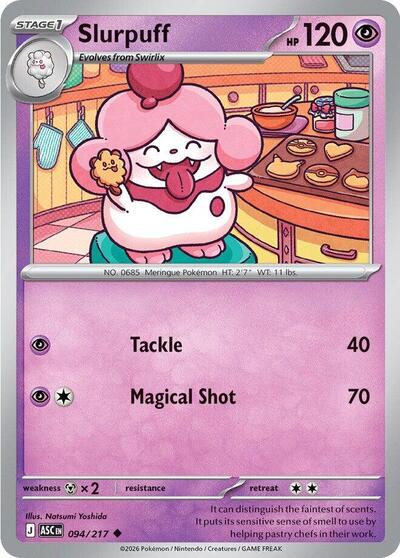 Slurpuff #94 Ascended Heroes