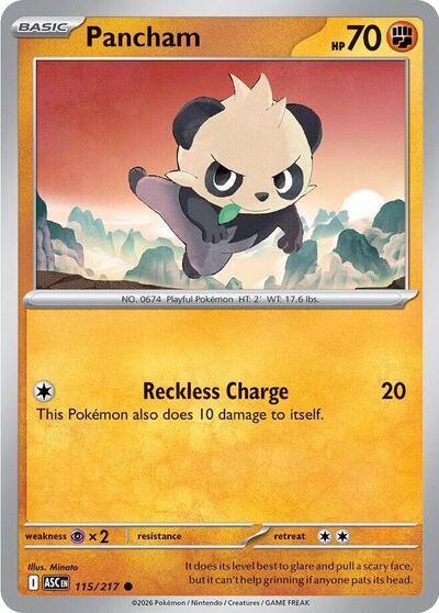 Pancham #115 Ascended Heroes