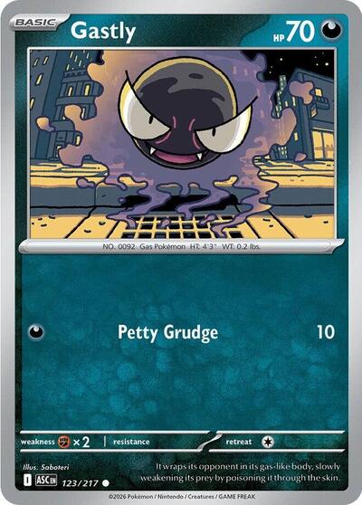 Gastly #123 Ascended Heroes