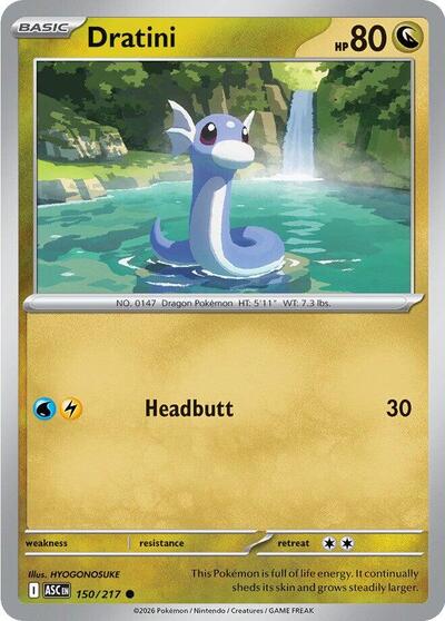 Dratini #150 Ascended Heroes