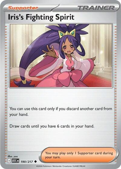 Iris's Fighting Spirit #190 Ascended Heroes