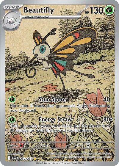 Beautifly #219 Ascended Heroes