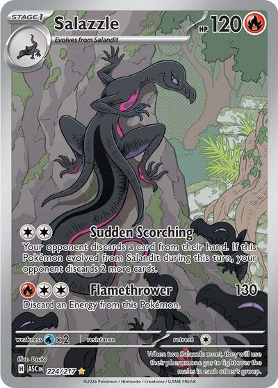 Salazzle #224 Ascended Heroes