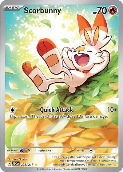 Scorbunny #225 Ascended Heroes