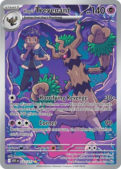 Hop's Trevenant #237 Ascended Heroes