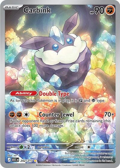 Carbink #242 Ascended Heroes