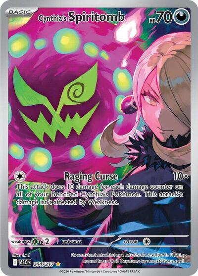 Cynthia's Spiritomb #244 Ascended Heroes