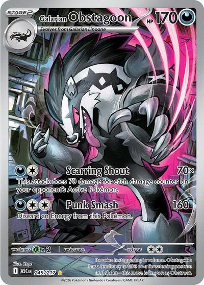Galarian Obstagoon #245 Ascended Heroes