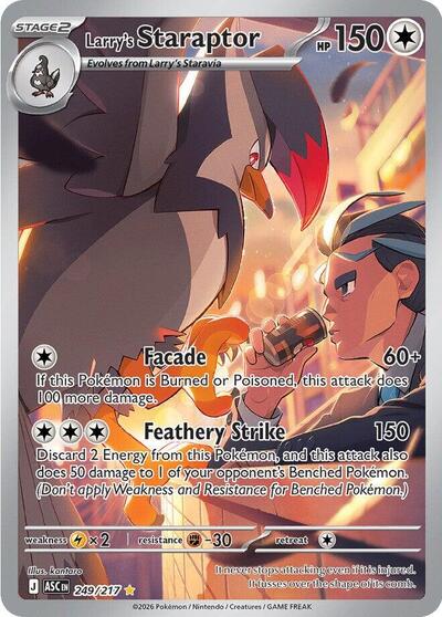 Larry's Staraptor #249 Ascended Heroes