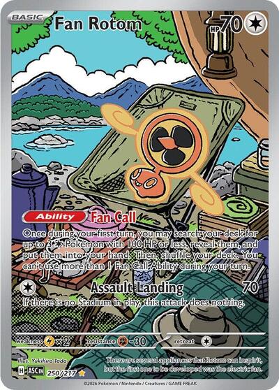 Fan Rotom #250 Ascended Heroes