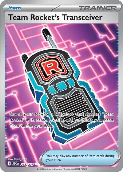 Team Rocket's Transceiver #263 Ascended Heroes