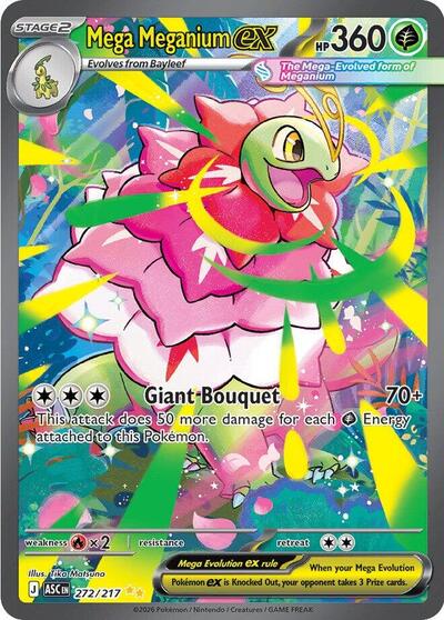 Mega Meganium ex #272 Ascended Heroes