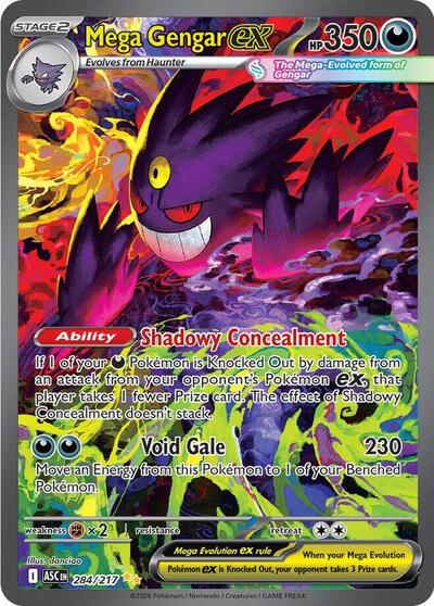 Mega Gengar ex #284 Ascended Heroes