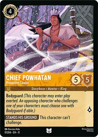 Chief Powhatan - Protective Leader #11 Winterspell