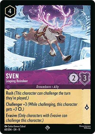 Sven - Leaping Reindeer #60 Winterspell