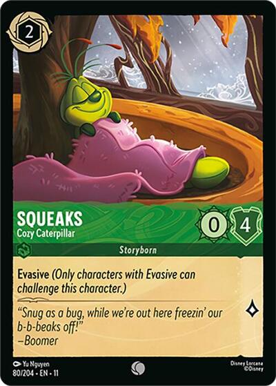 Squeaks - Cozy Caterpillar #80 Winterspell