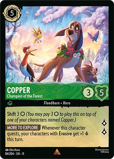 Copper - Champion of the Forest #84 Winterspell
